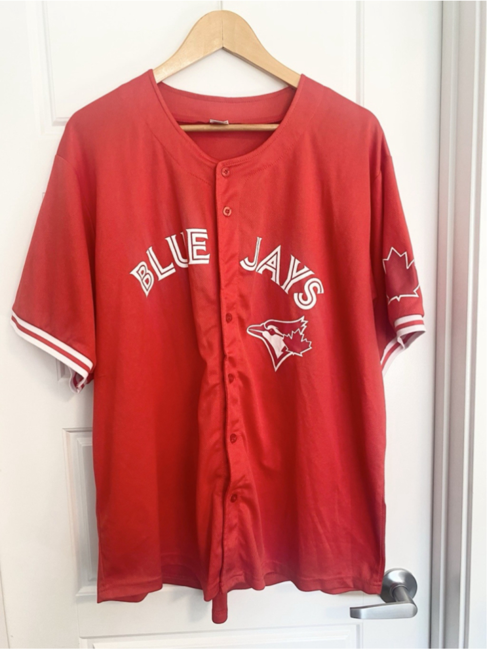 Toronto Blue Jays Vladimir Guerrero Jr #27 Canada Day Red Jersey XL